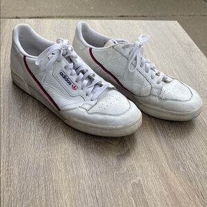 Adidas White Low-Top Sneakers